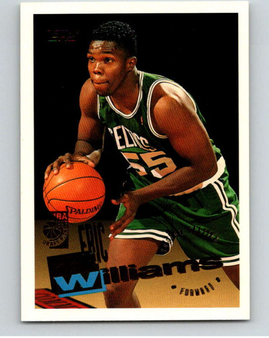1995-96 Topps NBA #199 Eric Williams  RC Rookie Boston Celtics  V70333 Image 1