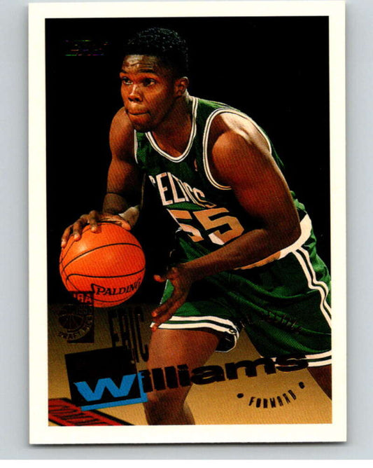1995-96 Topps NBA #199 Eric Williams  RC Rookie Boston Celtics  V70334 Image 1