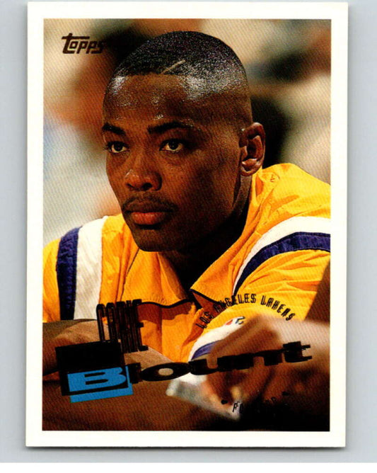 1995-96 Topps NBA #211 Corie Blount  Los Angeles Lakers  V70365 Image 1