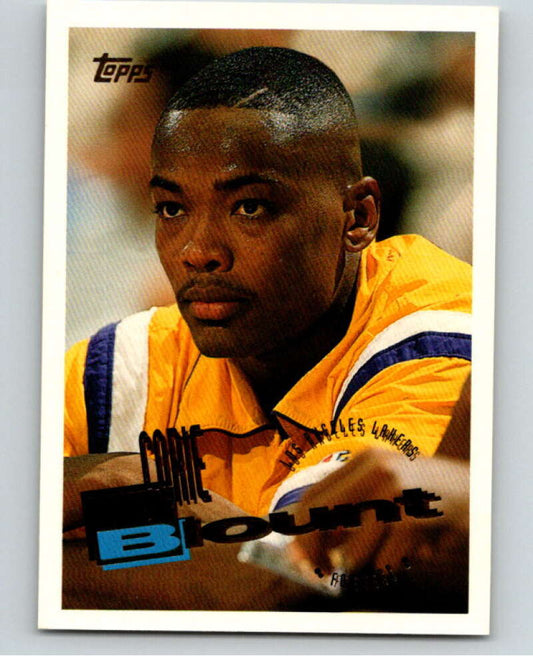 1995-96 Topps NBA #211 Corie Blount  Los Angeles Lakers  V70366 Image 1