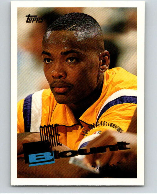 1995-96 Topps NBA #211 Corie Blount  Los Angeles Lakers  V70367 Image 1