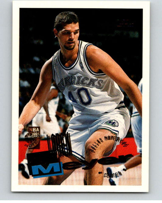 1995-96 Topps NBA #213 Loren Meyer  RC Rookie Dallas Mavericks  V70369 Image 1
