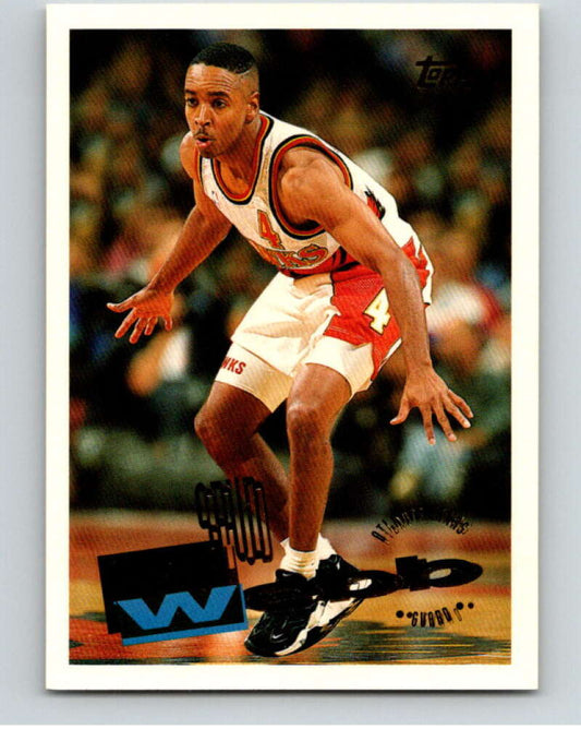 1995-96 Topps NBA #216 Spud Webb  Atlanta Hawks  V70379 Image 1