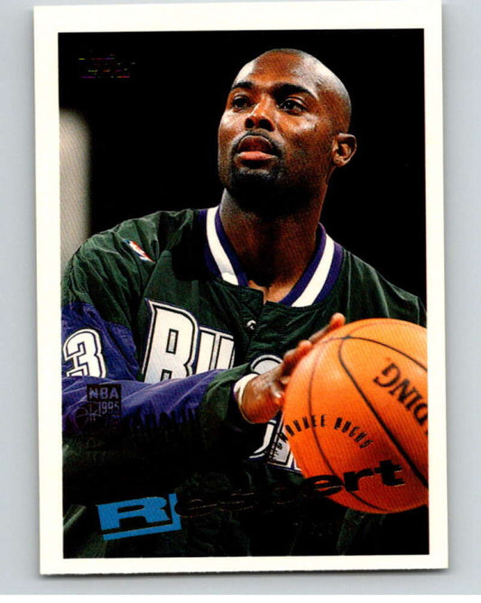 1995-96 Topps NBA #218 Shawn Respert  RC Rookie Milwaukee Bucks  V70388 Image 1