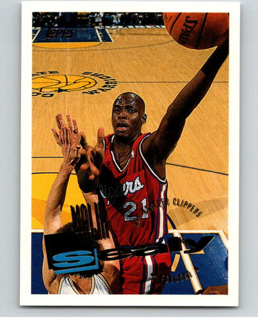 1995-96 Topps NBA #219 Malik Sealy  Los Angeles Clippers  V70392 Image 1