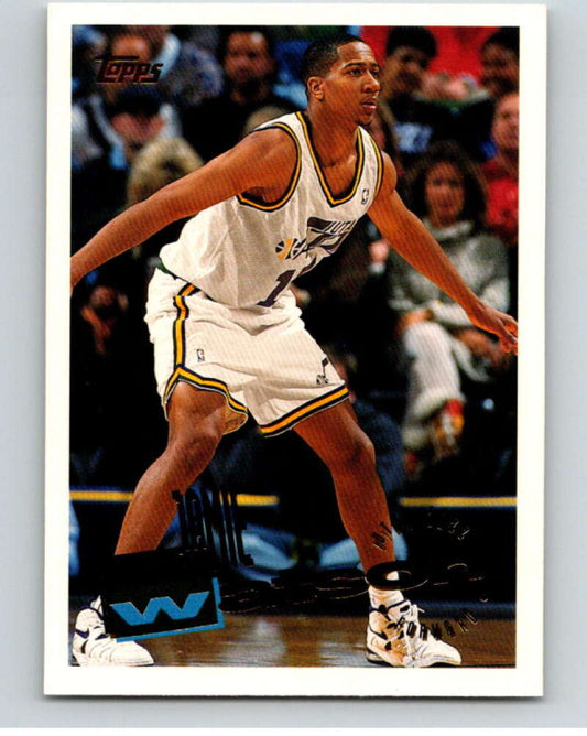 1995-96 Topps NBA #224 Jamie Watson  Utah Jazz  V70403 Image 1