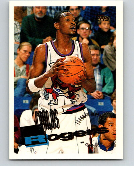 1995-96 Topps NBA #233 Carlos Rogers  Toronto Raptors  V70419 Image 1
