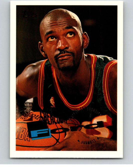 1995-96 Topps NBA #243 Sherrell Ford  RC Rookie Seattle SuperSonics  V70444 Image 1