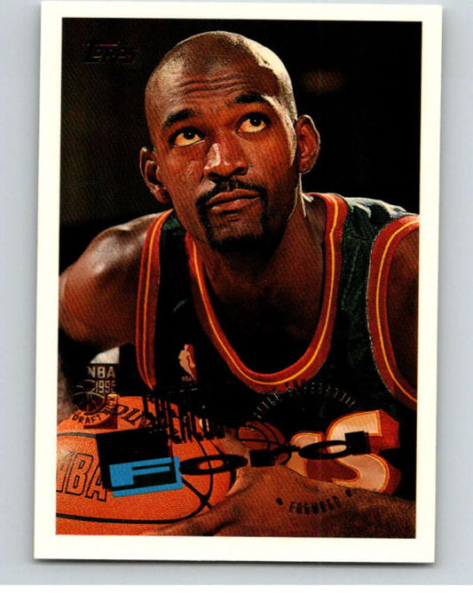 1995-96 Topps NBA #243 Sherrell Ford  RC Rookie Seattle SuperSonics  V70445 Image 1