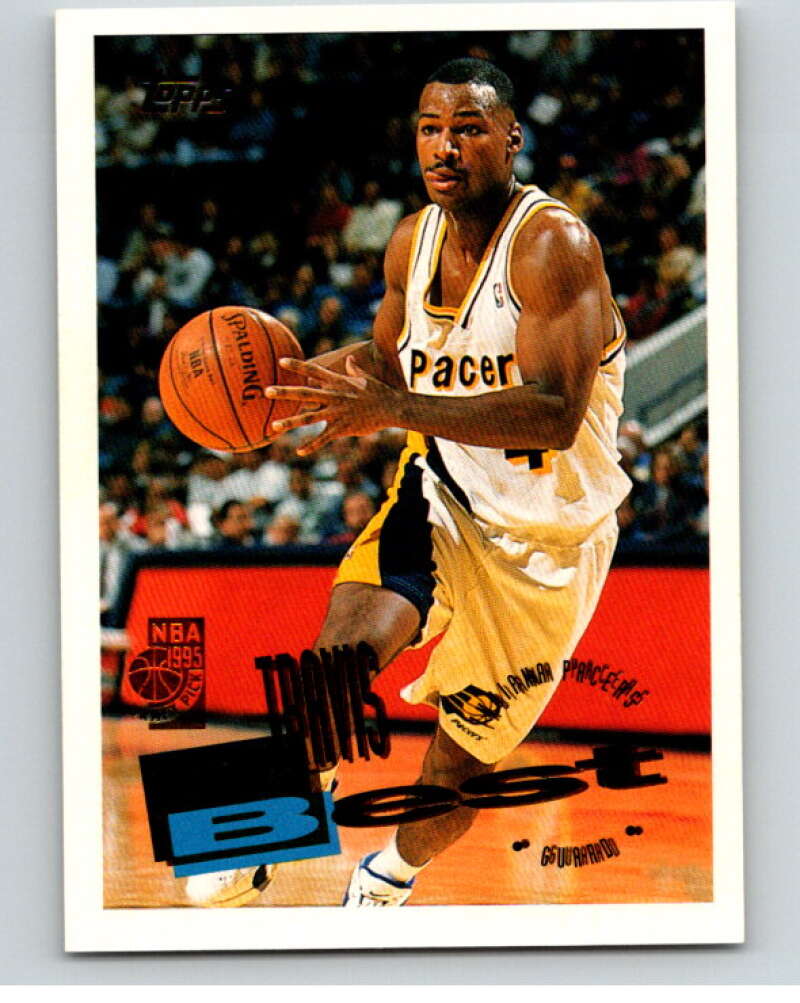1995-96 Topps NBA #251 Travis Best  RC Rookie Indiana Pacers  V70464 Image 1