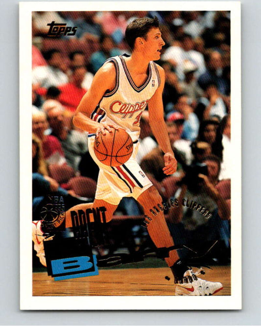 1995-96 Topps NBA #259 Brent Barry  RC Rookie Los Angeles Clippers  V70477 Image 1