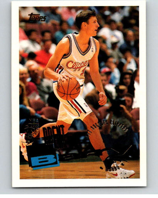 1995-96 Topps NBA #259 Brent Barry  RC Rookie Los Angeles Clippers  V70478 Image 1