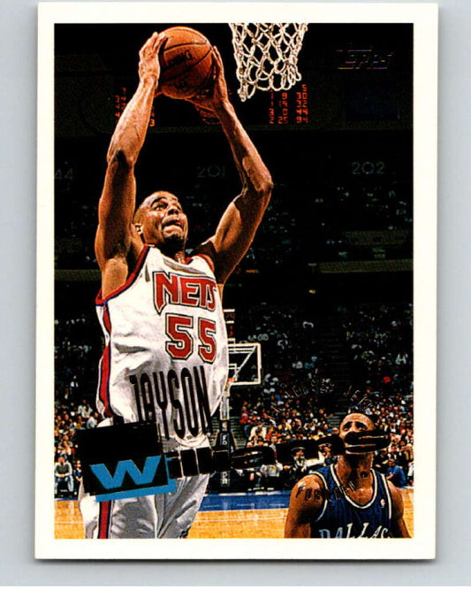 1995-96 Topps NBA #267 Jayson Williams  New Jersey Nets  V70489 Image 1
