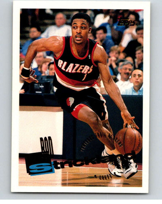 1995-96 Topps NBA #288 Rod Strickland  Portland Trail Blazers  V70533 Image 1