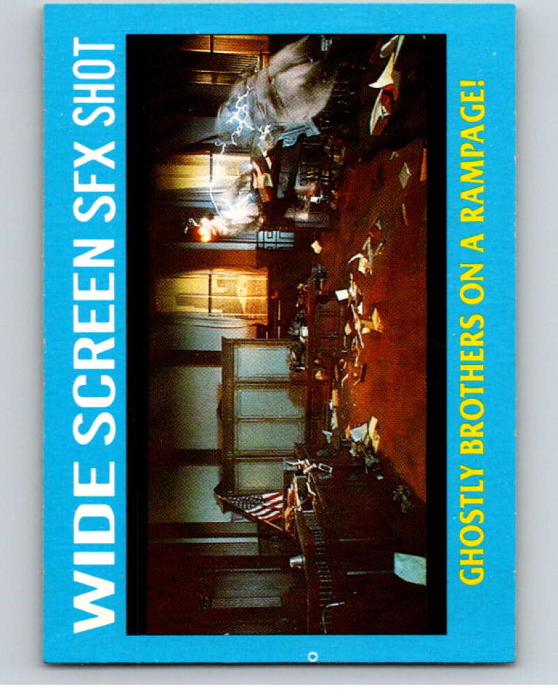 1989 Topps Ghostbusters II #28 Ghostly Brothers on a Rampage   V70553 Image 1