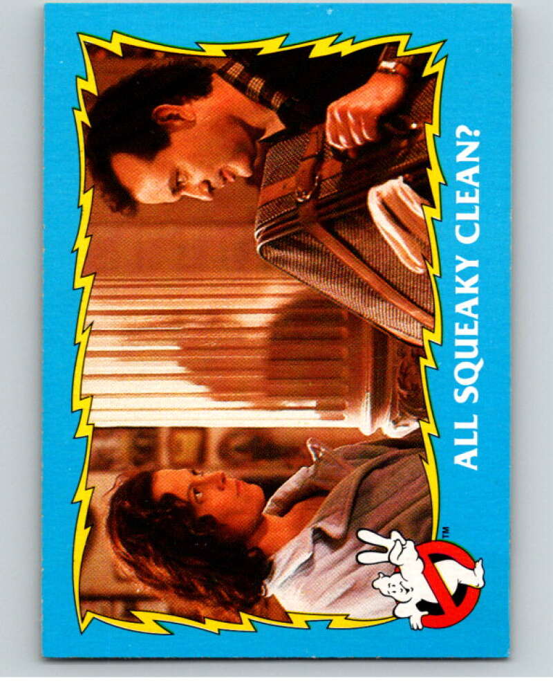 1989 Topps Ghostbusters II #49 All Squeaky Clean?   V70583 Image 1