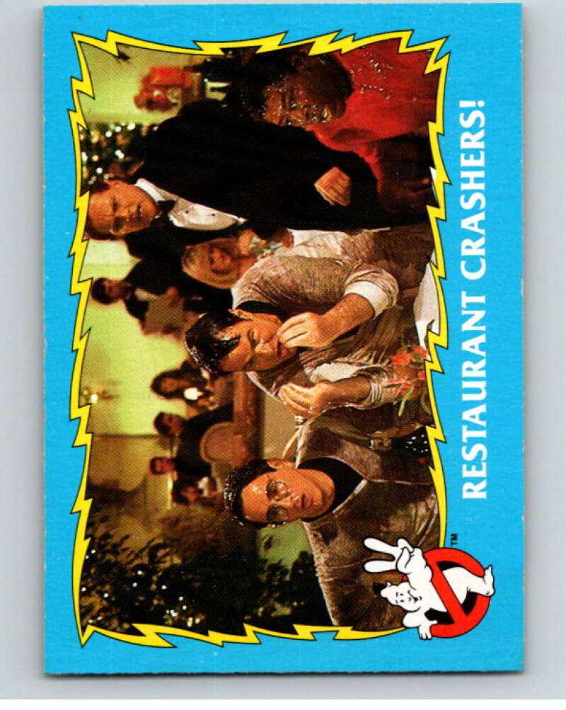 1989 Topps Ghostbusters II #60 Restaurant Crashers!   V70624 Image 1