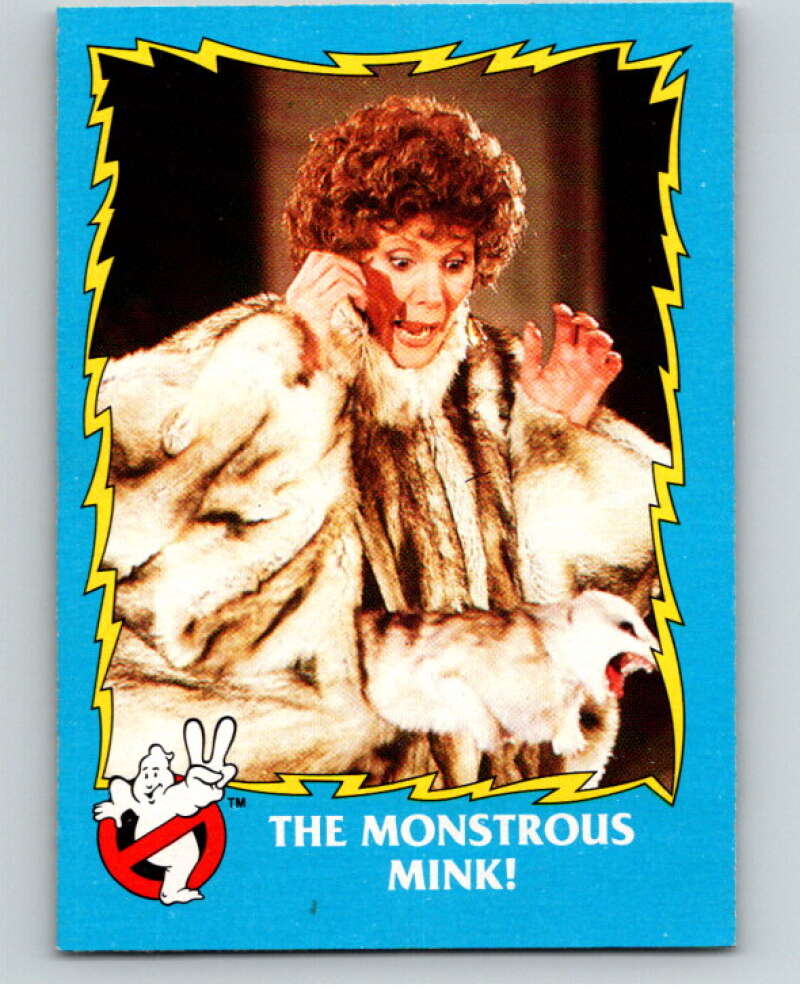 1989 Topps Ghostbusters II #65 The Monstrous Mink!   V70632 Image 1