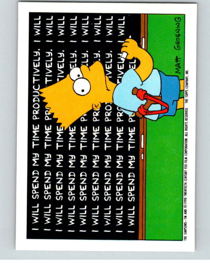 1990 The Simpsons Stickers #7 Homer Simpson   V70646 Image 2