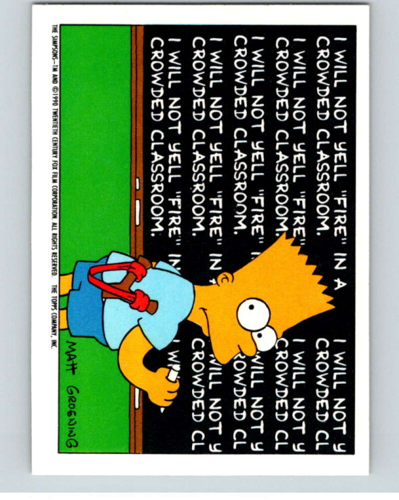 1990 The Simpsons Stickers #10 Family Portrait  V70648 Image 2