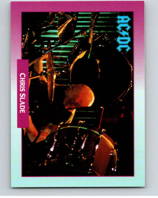 1991 Brockum Rock Cards #11 Chris Slade   V70657 Image 1