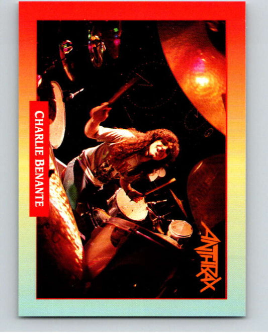 1991 Brockum Rock Cards #22 Charlie Benante   V70661 Image 1