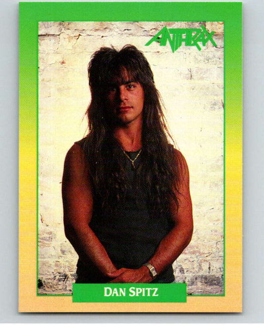 1991 Brockum Rock Cards #50 Dan Spitz   V70672 Image 1