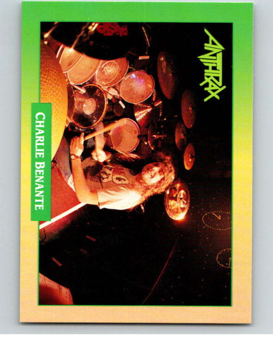 1991 Brockum Rock Cards #59 Charlie Benante   V70678 Image 1