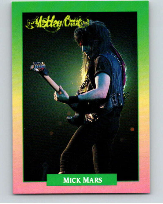 1991 Brockum Rock Cards #91 Mick Mars   V70688 Image 1