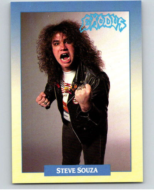1991 Brockum Rock Cards #133 Steve Souza   V70704 Image 1