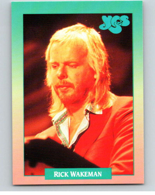 1991 Brockum Rock Cards #153 Rick Wakeman   V70710 Image 1