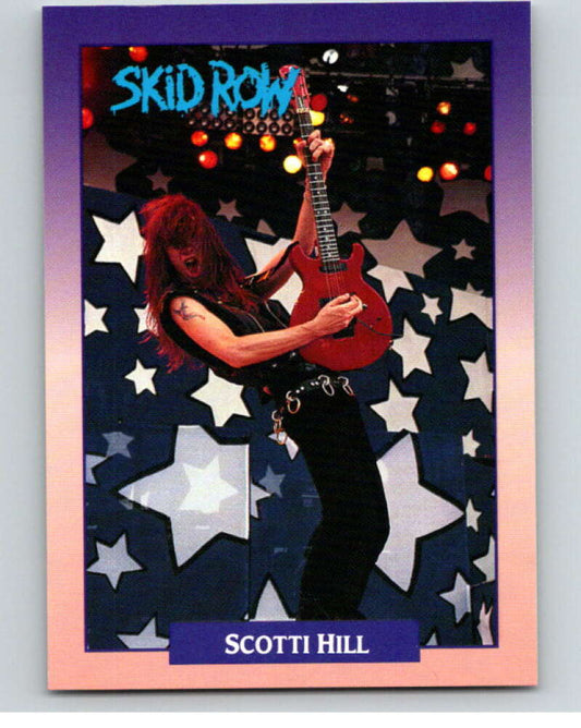 1991 Brockum Rock Cards #162 Scotti Hill   V70711 Image 1