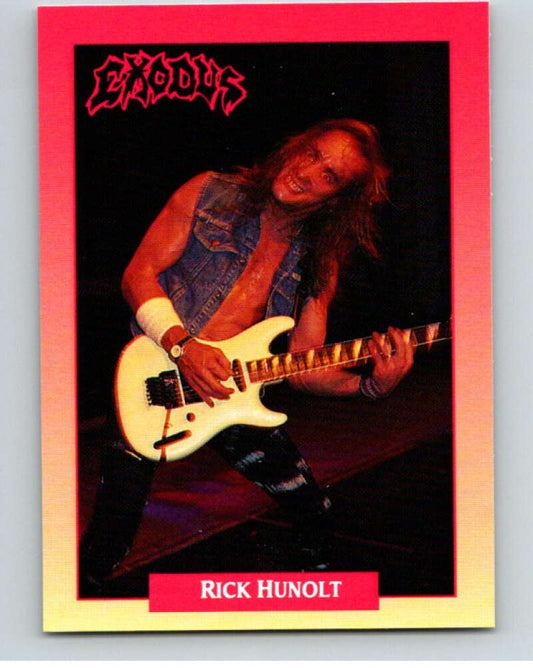 1991 Brockum Rock Cards #195 Rick Hunolt   V70727 Image 1