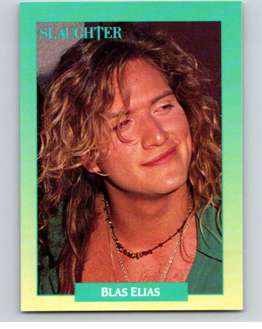 1991 Brockum Rock Cards #212 Blas Elias   V70733 Image 1