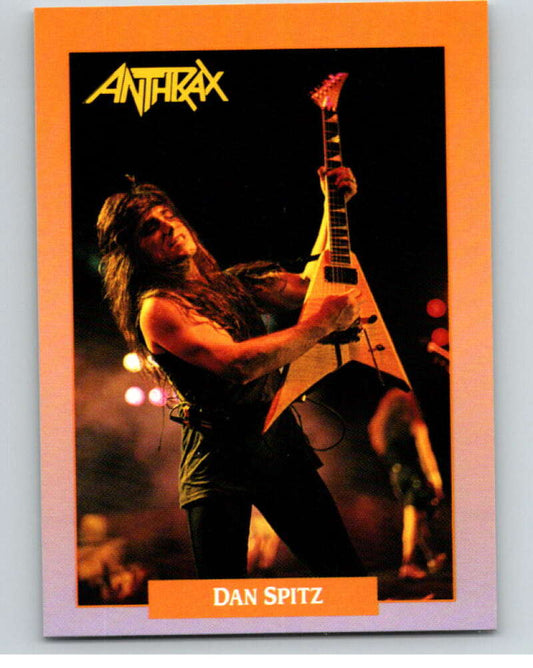 1991 Brockum Rock Cards #222 Dan Spitz   V70736 Image 1