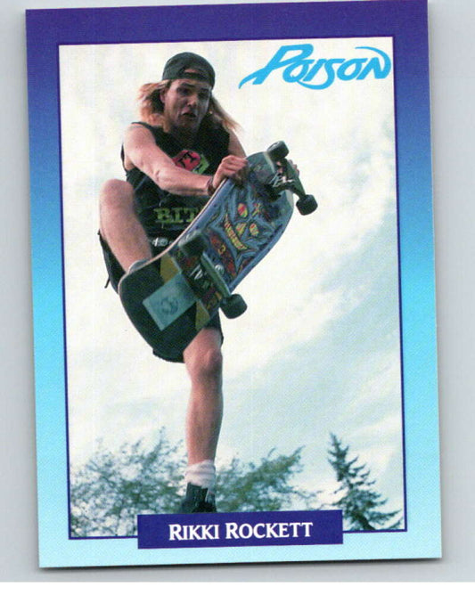 1991 Brockum Rock Cards #256 Rikki Rockett   V70748 Image 1