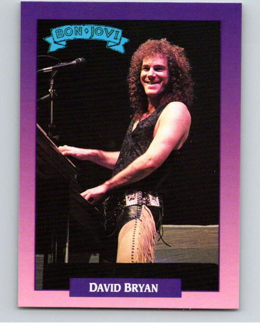 1991 Brockum Rock Cards #270 David Bryan   V70752 Image 1