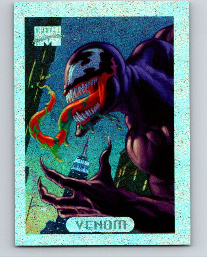 1994 Fleer Marvel Masterpieces Silver Holofoils #9 Venom  V70770 Image 1