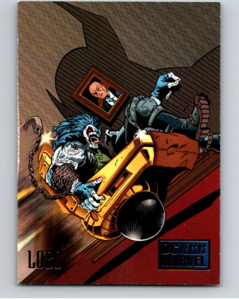 1995 DC Versus Marvel #86 Black Adam vs. Mandarin  V70777 Image 1