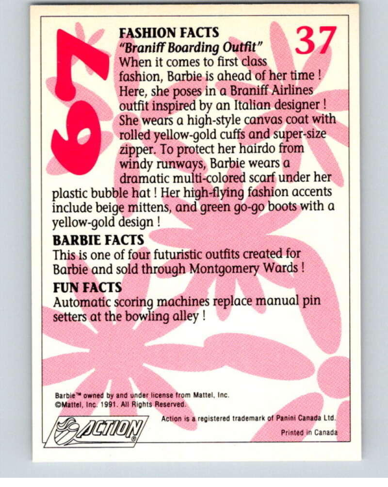 1991 Another First for Barbie 1967 Year  V70823 Image 2