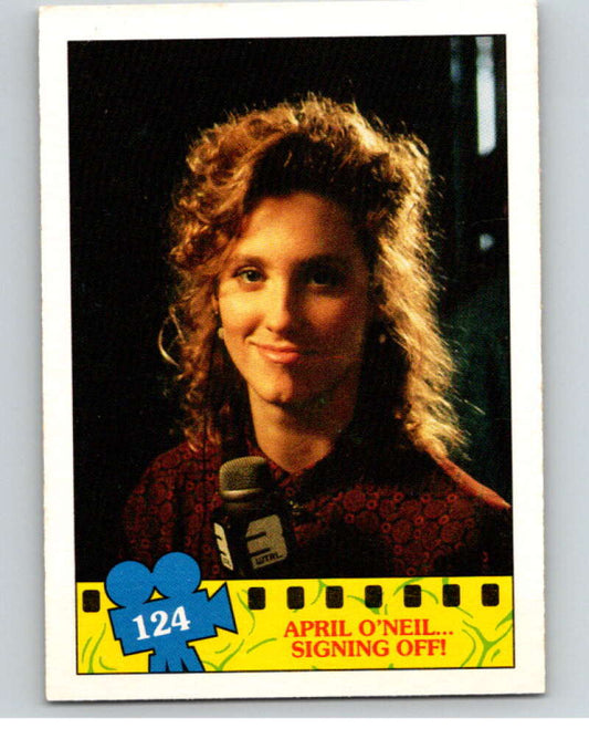 1990 O-Pee-Chee Teenage Mutant Ninja Turtles Movie #124 Card V71305 Image 1