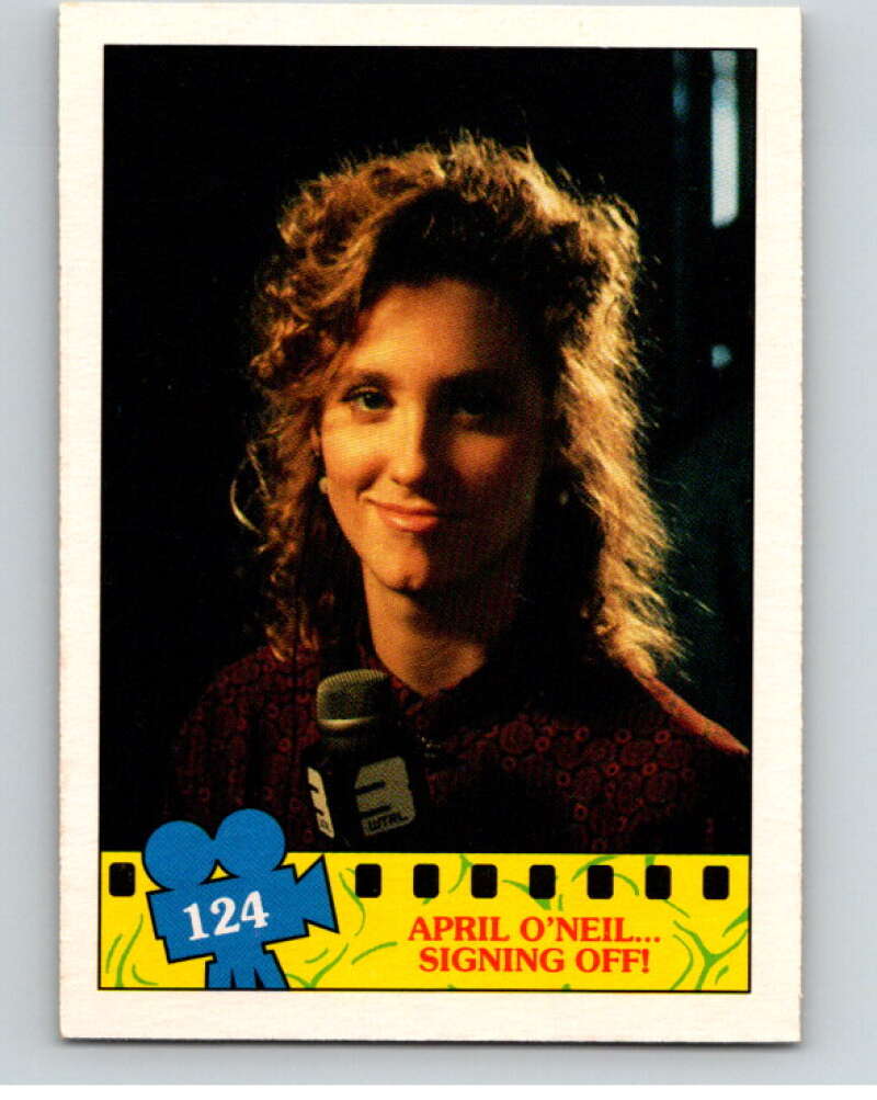 1990 O-Pee-Chee Teenage Mutant Ninja Turtles Movie #124 Card V71307 Image 1