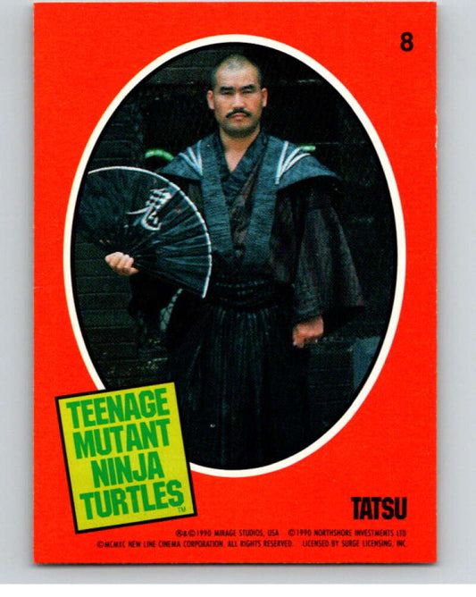 1990 O-Pee-Chee Teenage Mutant Ninja Turtles Movie Special #8 Card  V71393 Image 1