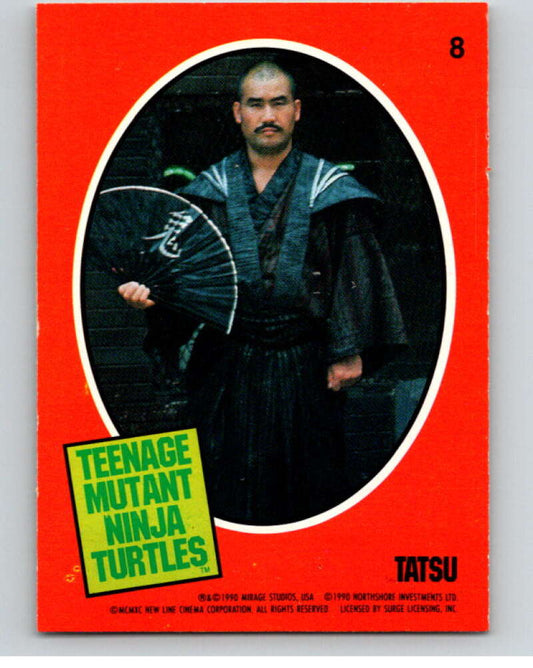 1990 O-Pee-Chee Teenage Mutant Ninja Turtles Movie Special #8 Card  V71395 Image 1