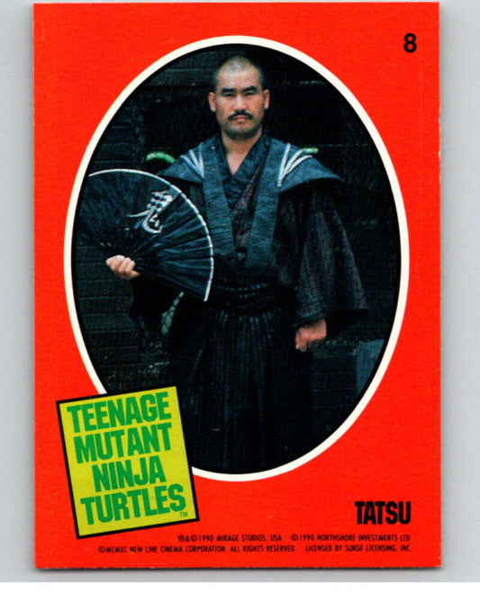 1990 O-Pee-Chee Teenage Mutant Ninja Turtles Movie Special #8 Card  V71396 Image 1