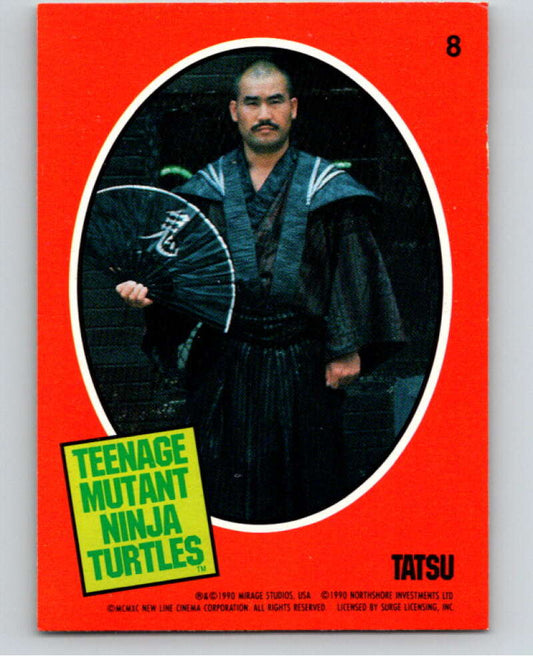 1990 O-Pee-Chee Teenage Mutant Ninja Turtles Movie Special #8 Card  V71397 Image 1