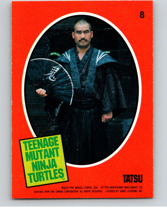 1990 O-Pee-Chee Teenage Mutant Ninja Turtles Movie Special #8 Card  V71398 Image 1