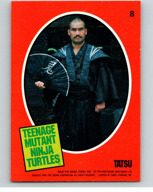 1990 O-Pee-Chee Teenage Mutant Ninja Turtles Movie Special #8 Card  V71399 Image 1