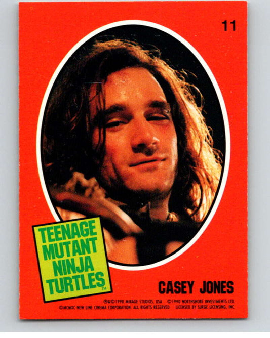 1990 O-Pee-Chee Teenage Mutant Ninja Turtles Movie Special #11 Card  V71414 Image 1