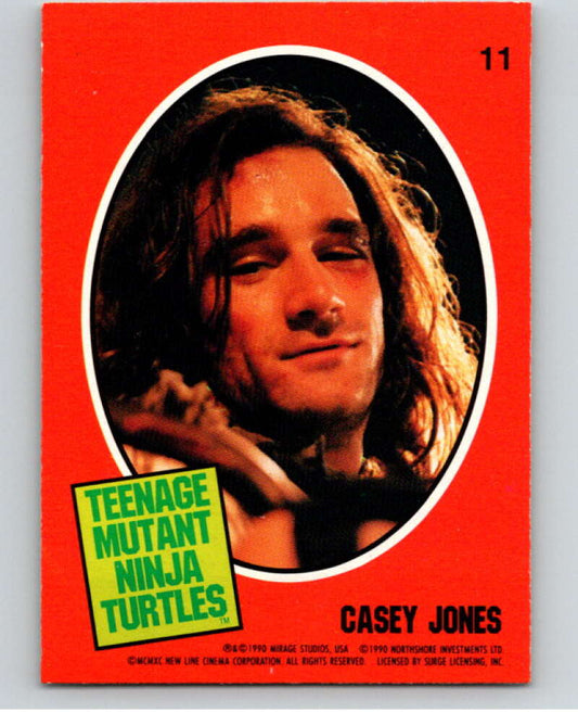 1990 O-Pee-Chee Teenage Mutant Ninja Turtles Movie Special #11 Card  V71416 Image 1